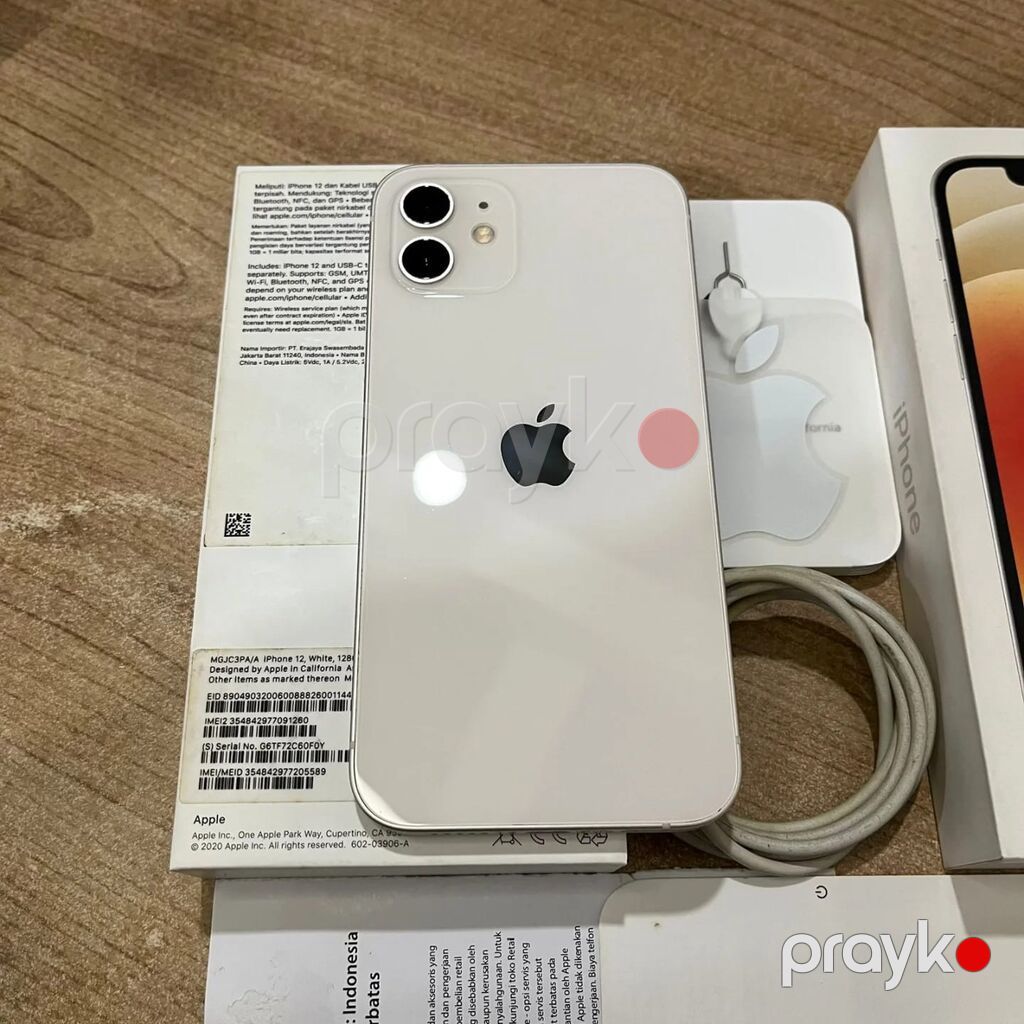IPhone 12, 128 GB, Ağ, Zəmanət, Kredit, Simsiz şarj — Apple iPhone, Bakı (2)