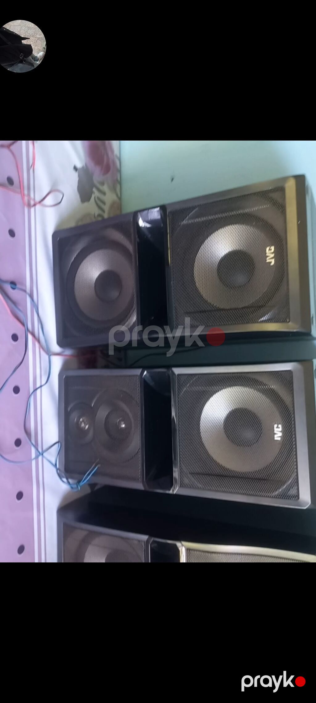 JVC SP-DXU10W subwoofer və akustik sütunlar dəsti - Brend: JVC — Dinamiklər və akustik sistemlər, Liman (3)