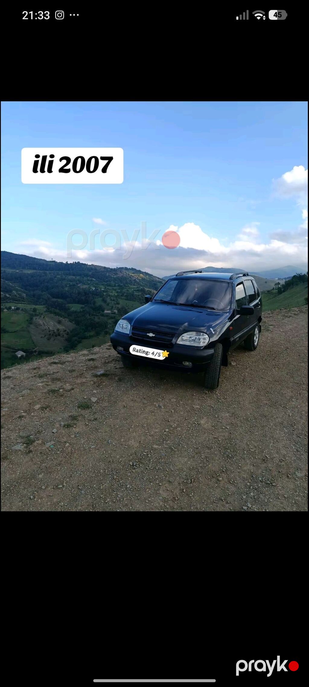Chevrolet Niva: 1.7 l 2007 il 201713 km Ofrouder/SUV — Avtomobillər, Tovuz (2)