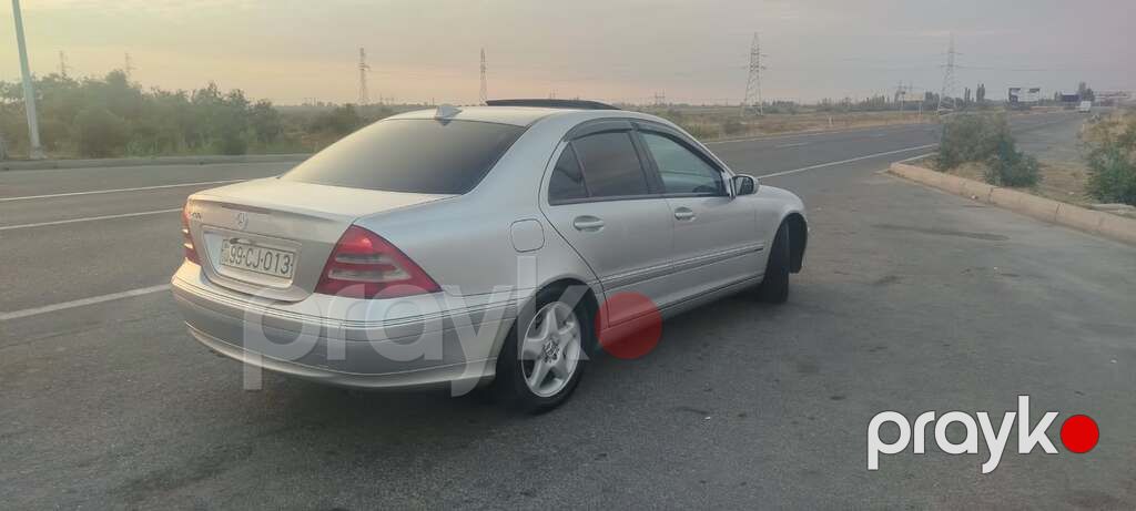 Mercedes C 200, 2.0 L, 2000 il, 345 000 km — Avtomobillər, Mingəçevir (7)