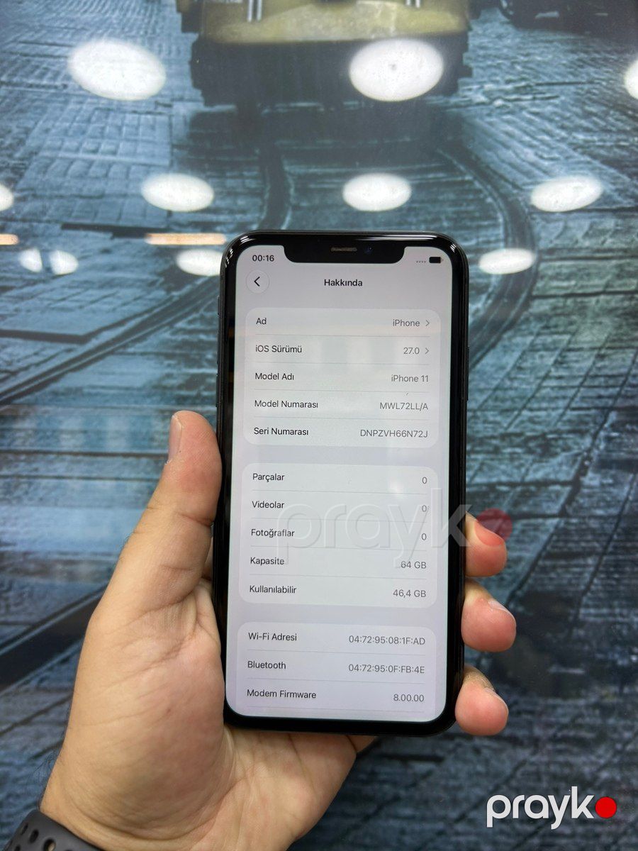 Apple iPhone 11 Black 64GB/4GB — Smartfonlar, Bakı (3)
