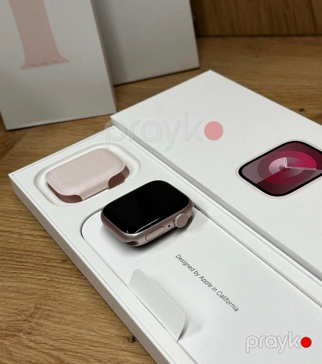 Apple Watch Series 9 Aluminum Pink 45mm — Ağıllı saatlar və biləkliklər, Bakı (2)