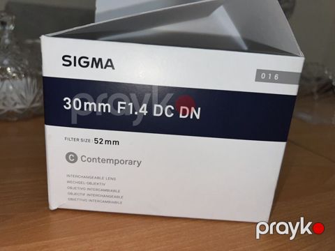 Sigma 30mm F1.4 DC DN (Contemporary) obyektiv Cox az islenilib Hecbir — Bakı