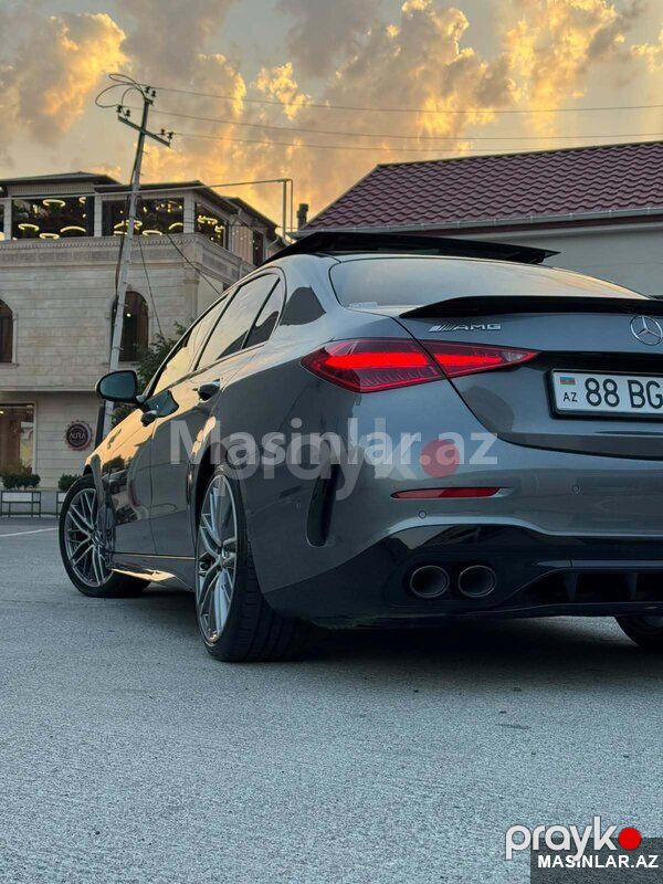 Mercedes C43 AMG, 2022 il — Minik avtomobili icarəsi, Bakı (8)