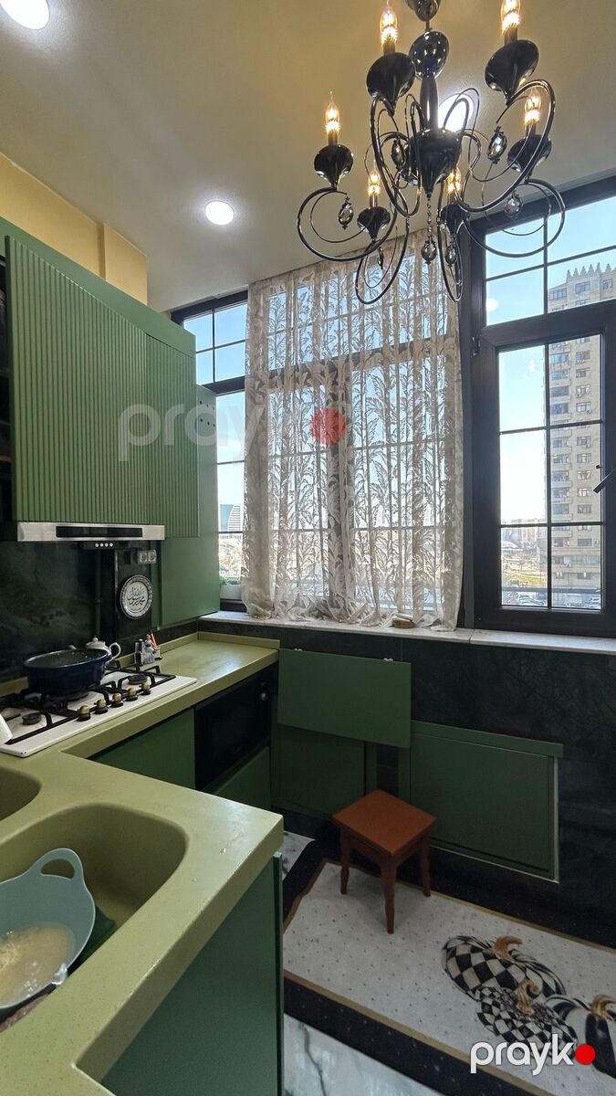 İcarəyə verilir 3 otaqlı yeni tikili 190 m² — Mənzil, Bakı (7)