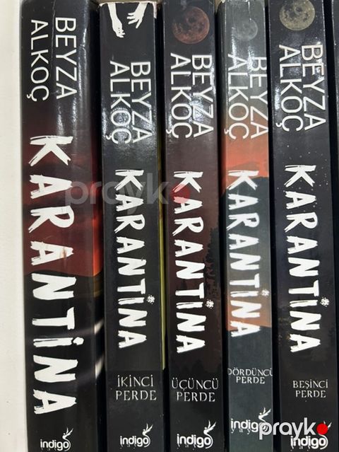 İmzalı kitab Məhsul: Beyza Alkoç – Karantina seriyası (Indigo — Bakı