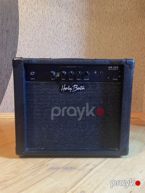 Bass gitara amfi amplifier, kalonka Harley Benton HB-20B — Sumqayıt