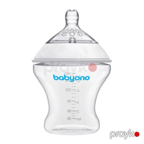Sancı əleyhinə plastik butulka BabyOno Natural Nursing 1450, 180 ml — Bakı
