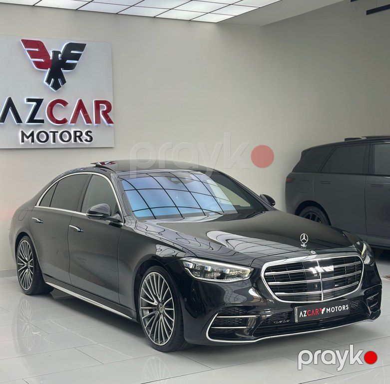 Mercedes S 450 d 4MATIC, 3.0 L, 2021 il, 84 000 km — Avtomobillər, Bakı (3)