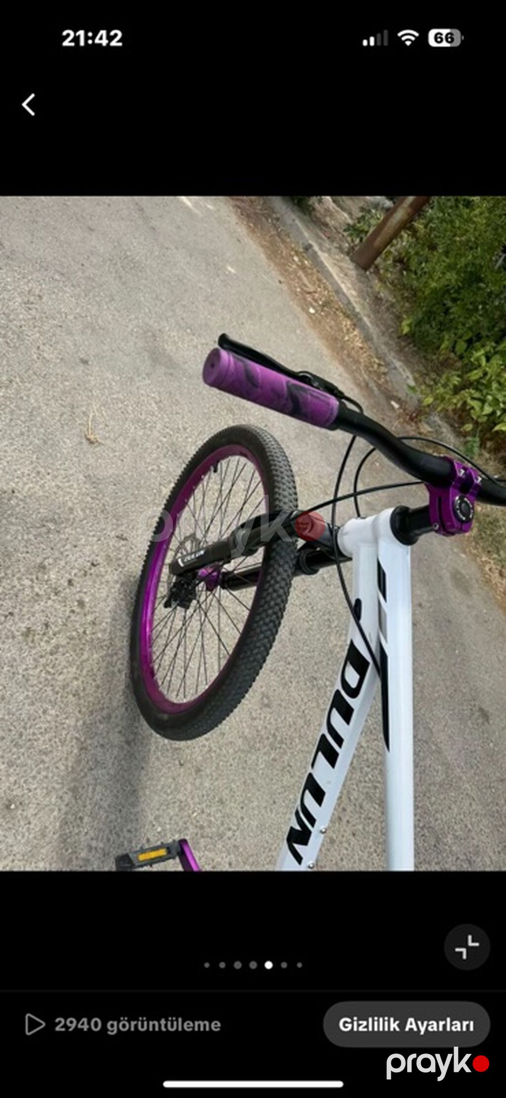 Dulun dağ velosipedi endirim olacaq - Rəng: ağ-qara çərçivə — Dağ velosipedləri, Digah (8)