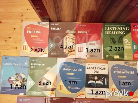 Dərslik və testlər — Bakı