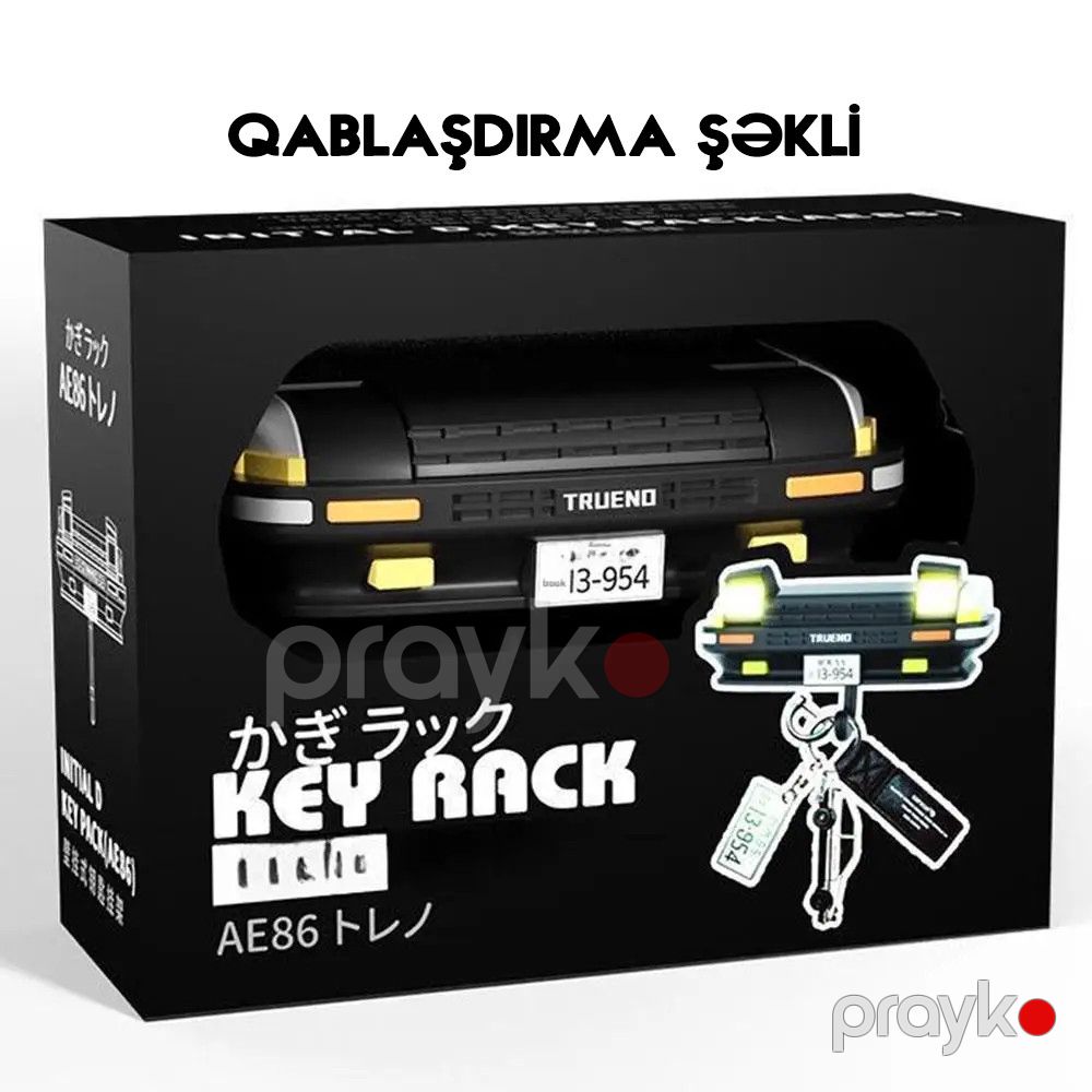 Divar Açar Asılqanı Retro AE86 Avto Həvəskarları üçün — Mallar, Bakı (3)