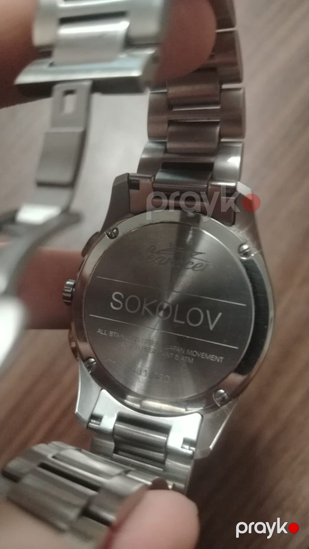 Sokolov “Seancer” kişi qol saatı - Korpus və qolbaq: tamamilə — Qol saatları, Bakı (4)