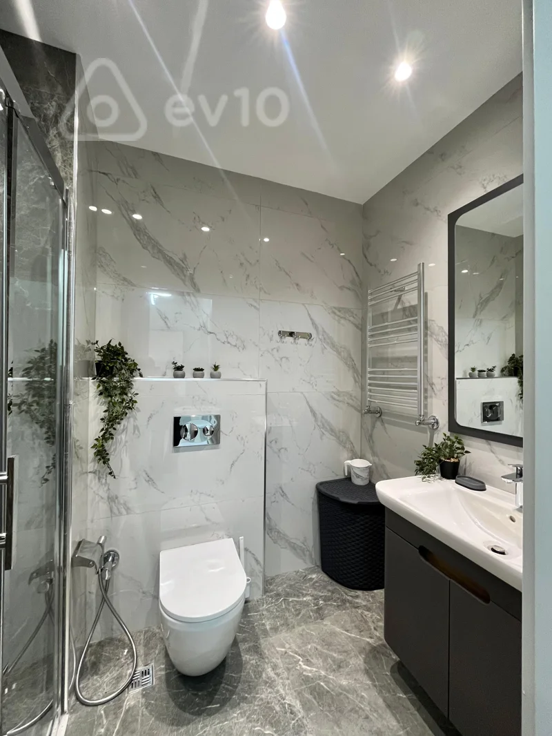 3 otaqlı mənzil, 80 m², Ismayıl Kərimli küç — kirayə — Mənzil, Bakı (10)