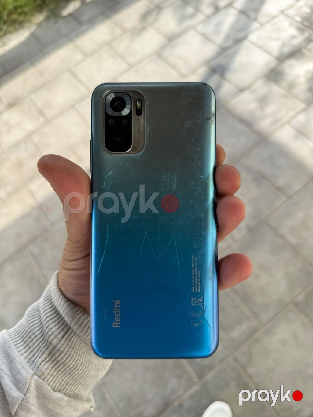 Redmi Note 10S, 128 GB, rəng - Mavi, Barmaq izi — Xiaomi, Bakı (2)