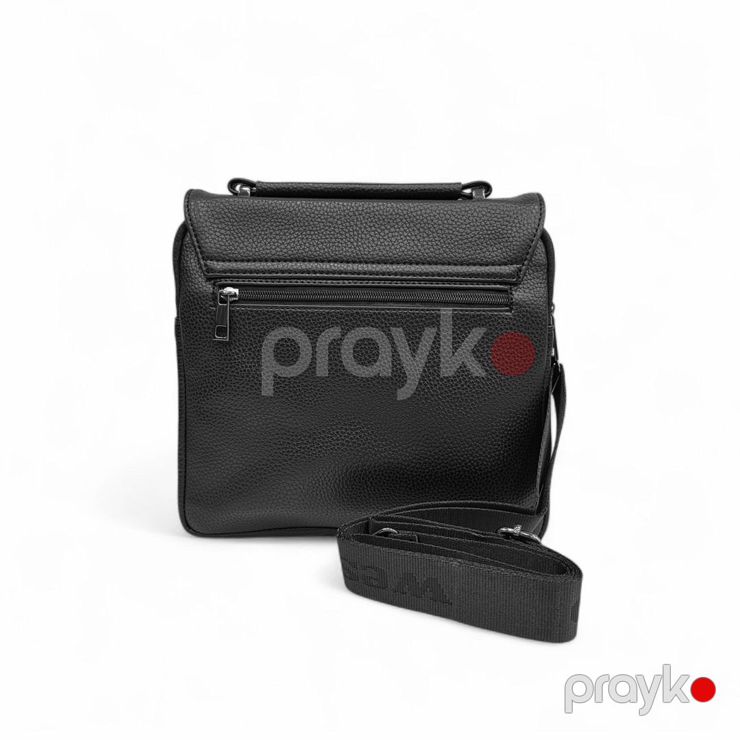 Kross-bodi çanta WestPolo, qara, poliuretan, 24x26 sm — Mallar, Bakı (2)
