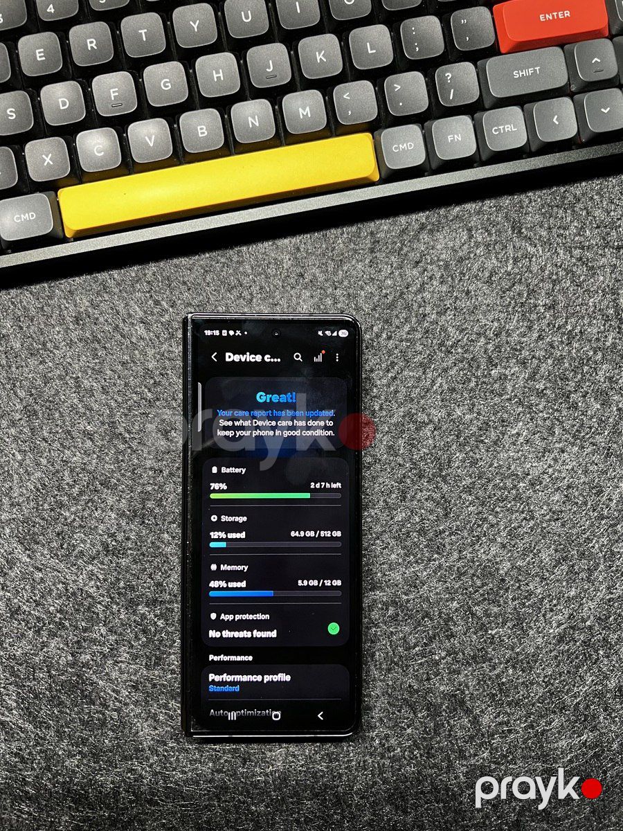 Samsung Galaxy Z Fold 4 Phantom Black 512GB/12GB — Smartfonlar, Bakı (2)