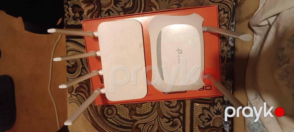 İki ədəd Wi‑Fi router dəsti 1) TP-Link TL-WR840N - 2.4 GHz 802.11n — Şəbəkə və server avadanlığı, Bakı (5)