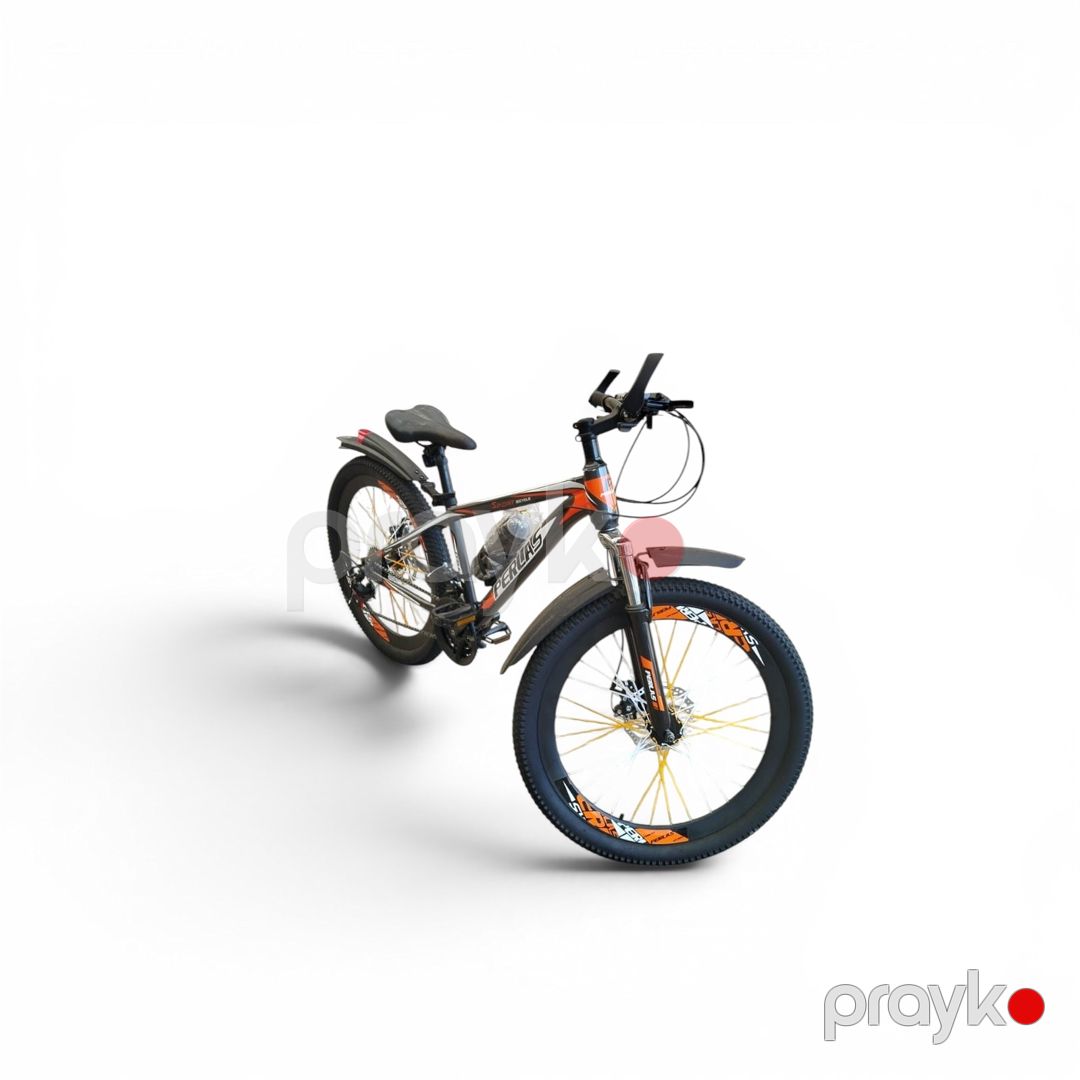 Dağ velosipedi Perlas, 26", qara/narıncı — Velosipedlər, Bakı (2)