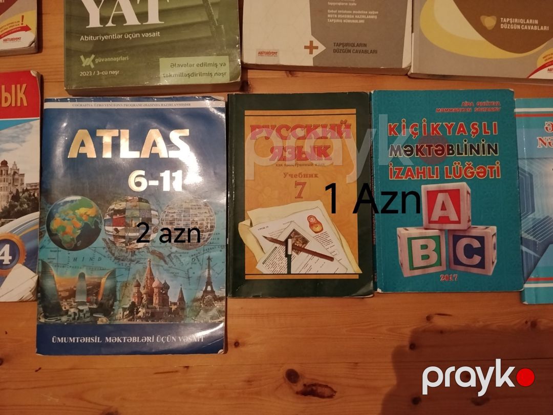 Dərslik və testlər — Məktəb və təhsil malları, Bakı (6)