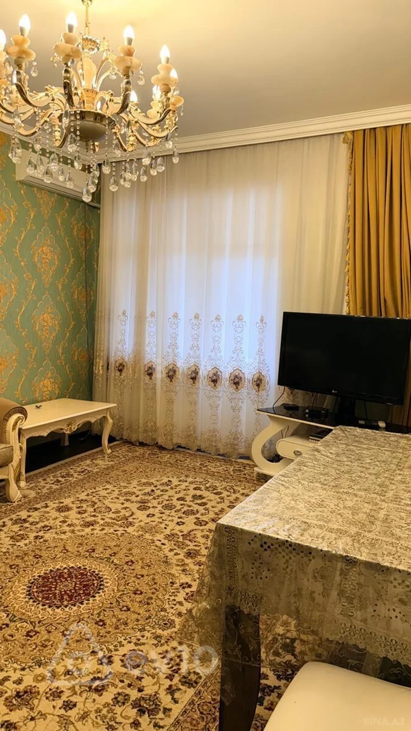 2 otaqlı mənzil, 74 m², Mirmahmud kazmovski — kirayə — Mənzil, Bakı (3)