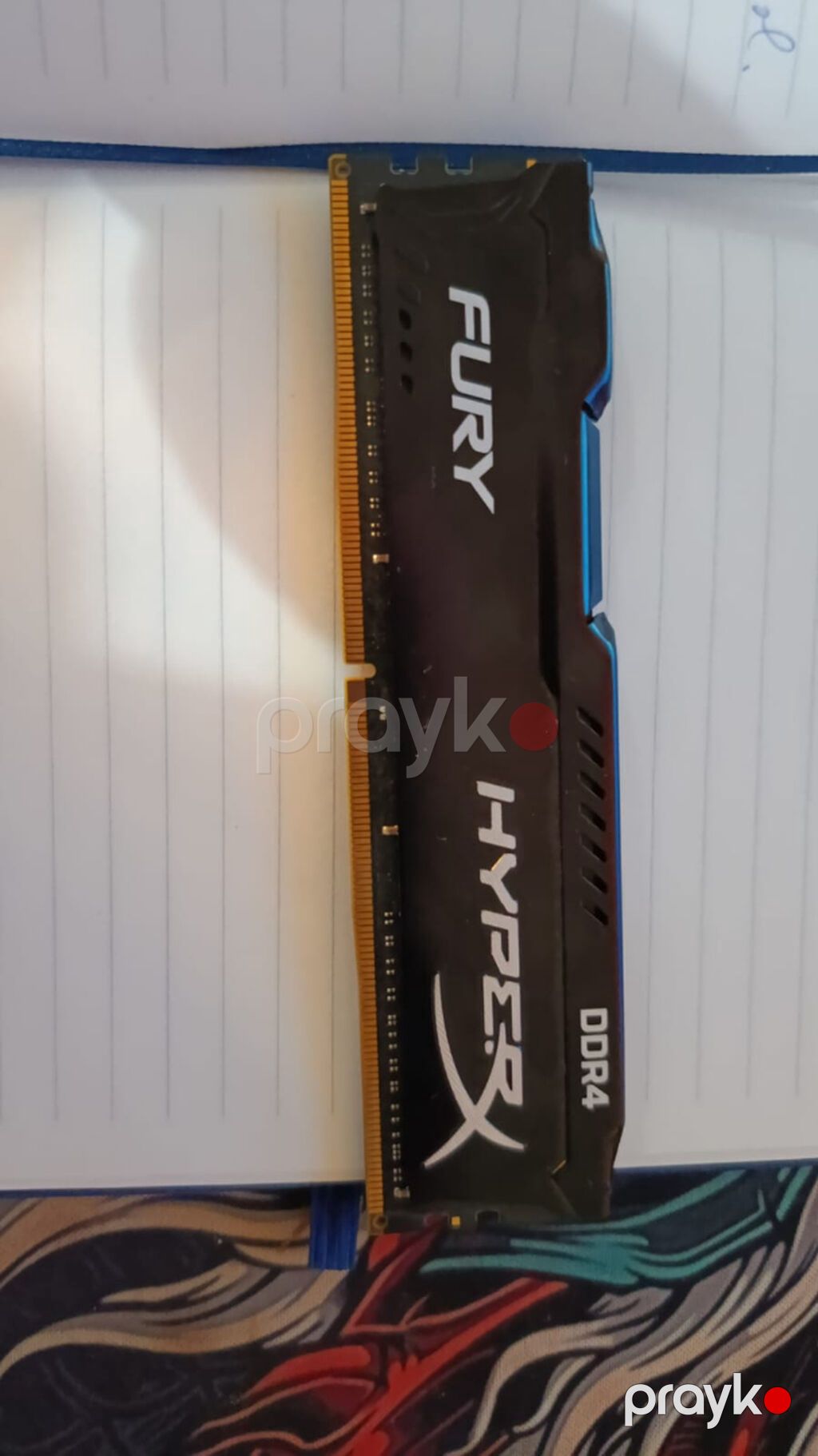 Operativ yaddaş (RAM) HyperX, 16 GB, 2666 Mhz, DDR4, PC üçün, İşlənmiş — Operativ yaddaş, Bakı (2)