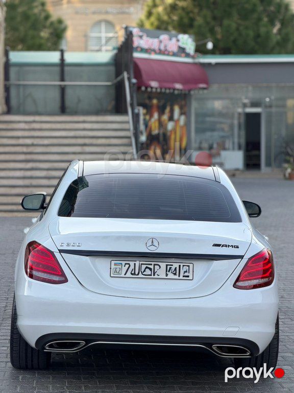 Mercedes C 300, 2.0 L, 2015 il, 201 000 km — Avtomobillər, Bakı (11)