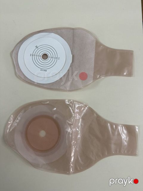 Bir dəfəlik kolostomiya/ileostomiya torbası – 1 hissəli yapışqan — Bakı