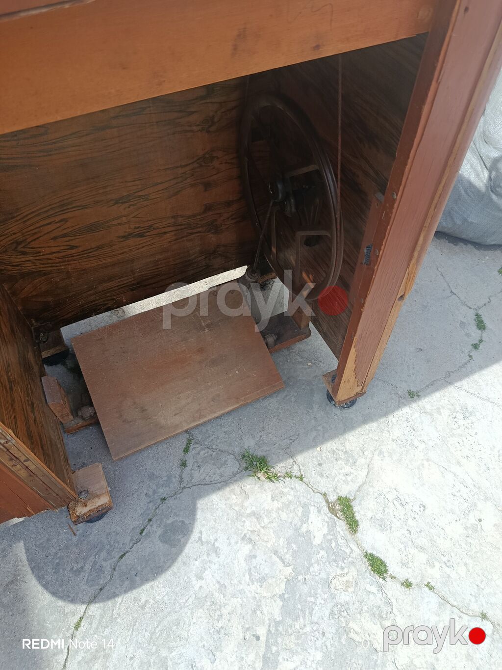 Mekanik tikiş maşını və dolablı ayaq pedalı komplekti - Klassik — Digər, Bakı (3)