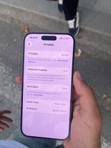 IPhone 15 Pro, 256 GB, Gümüşü, Face ID — Smartphones