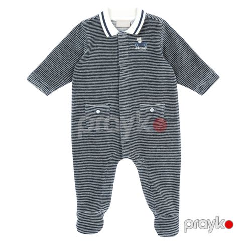 Oğlanlar üçün bodi Chicco 9102869000000-80, boz, pambıq/poliester, ölçü 6 ay — Bakı