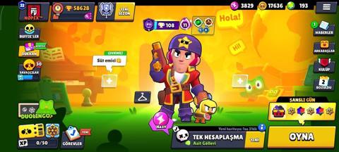 Brawl Stars oyun hesabı – yüksək səviyyəli kosmetik kolleksiya — Diğer (Koleksiyonlar)