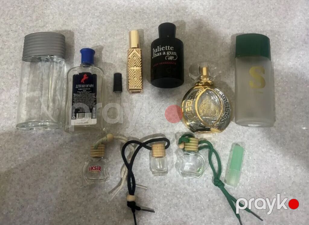 Parfüm və flakon seti - Müxtəlif ölçü və formalarda şüşə flakonlar və — Gözəllik və səhiyyə, Bakı (3)