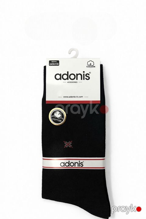 Corab kişilər üçün Adonis, qara, pambıq, ölçü 40-44 — Bakı