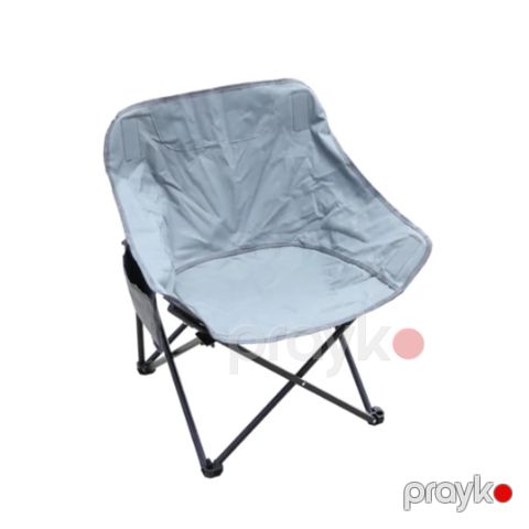 Kempinq üçün qatlanan stul prm_o113, boz — Bakı