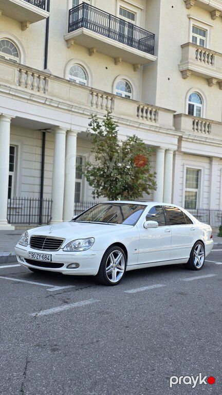 Mercedes S 350, 3.7 L, 2004 il, 360 000 km — Avtomobillər, Bakı (3)