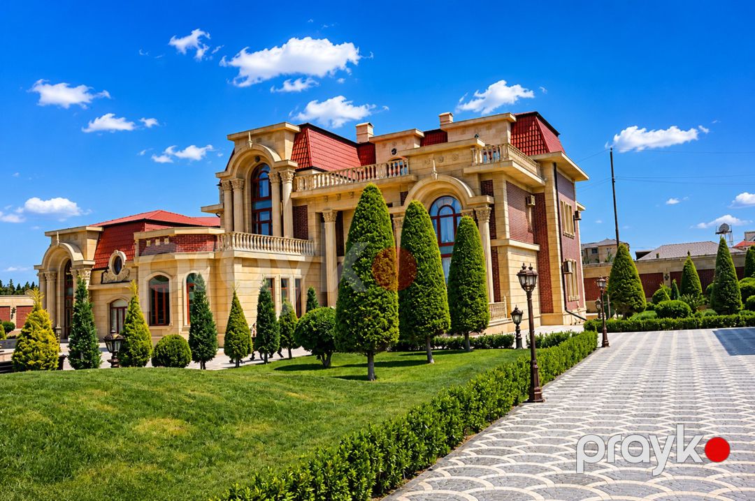 Satılır 10 otaqlı həyət evi/bağ evi 1400 m² — Ev, villa, Bakı (3)