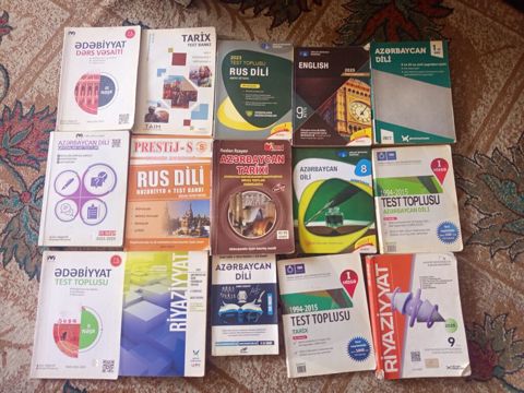 Müxdelif qiymete DİM və abituriyentlər üçün fənn və test vəsaitləri — Digah