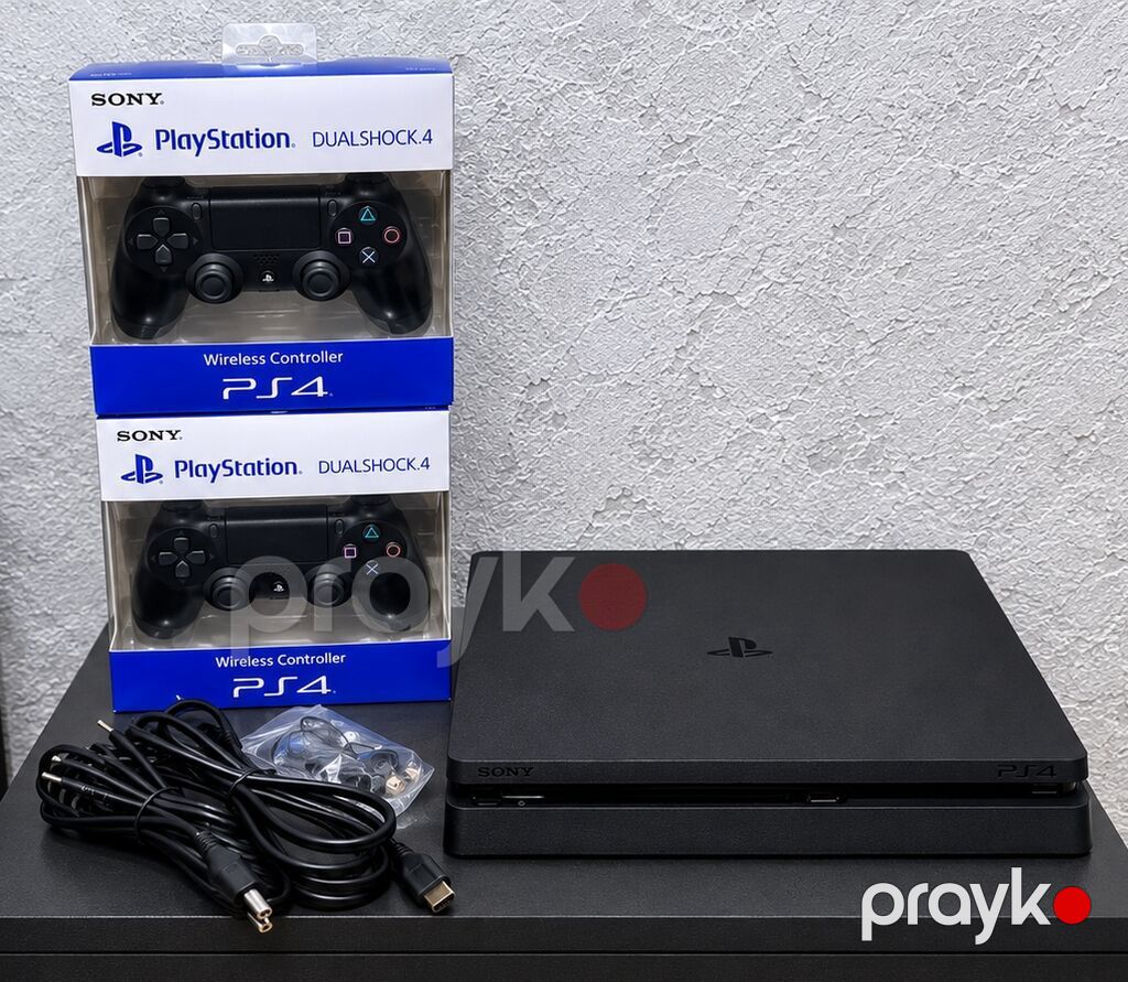 PlayStation 4 Slim oyun konsolu paketi Paket tərkibi: - Sony — Oyun konsolları, Digah (2)