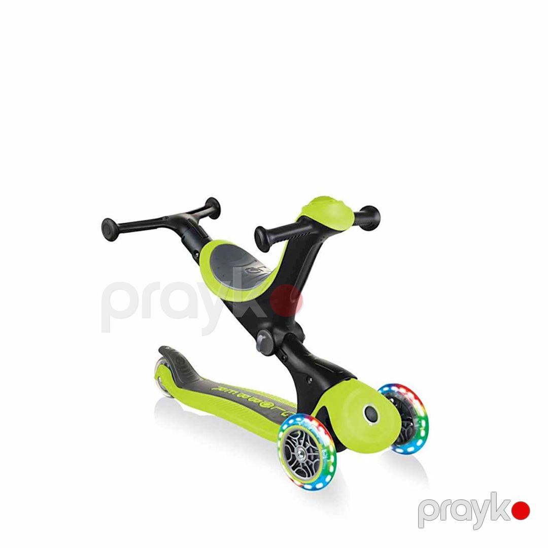 Samokat Globber Go Up Deluxe Lights 646-106, 15+ ay, yaşıl — Mallar, Bakı (2)