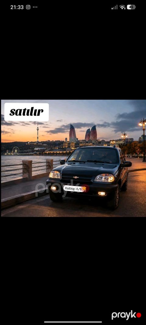 Chevrolet Niva: 1.7 l 2007 il 201713 km Ofrouder/SUV — Tovuz