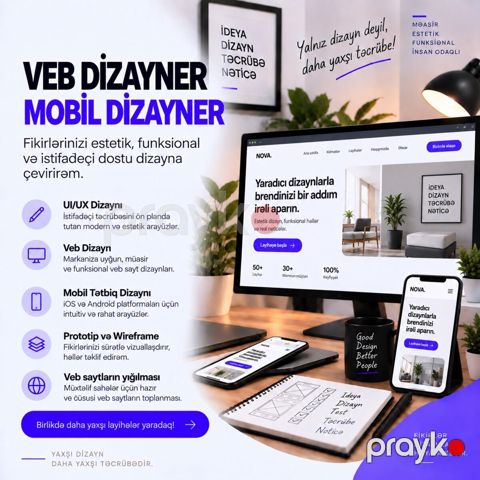 Veb və Mobil Dizayn — Bakı