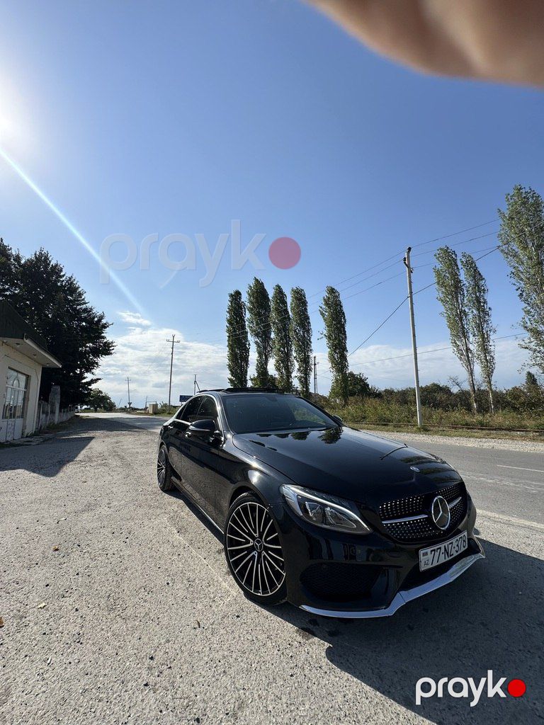 Mercedes C 300, 2.0 L, 2015 il, 193 000 km — Avtomobillər, Bakı (3)