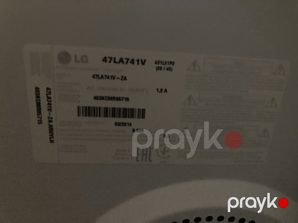 LG 47LA741V LED TV smart 3D - Ekran: 47 düym, Full HD (1920x1080) — Televizorlar, Bakı (2)