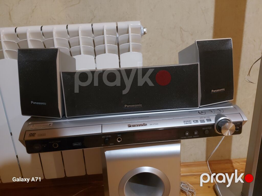 Salam.Panasonic kalonka dvd satilir tam kamplekt.her seyi — Akustik sistemlər, Digah (2)