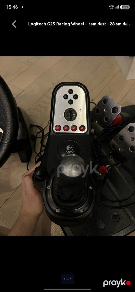 Logitech g27 — Oyunlar, konsollər və proqramlar, Bakı (3)