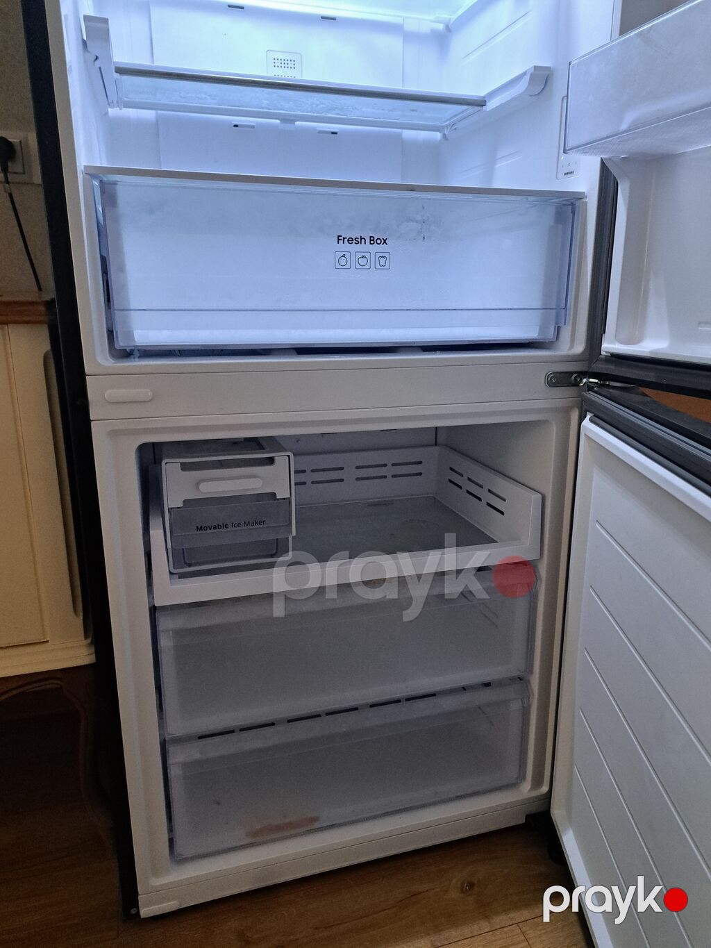 Yeni 2 qapılı Samsung Soyuducu Satılır, rəng - Boz — Soyuducular, Bakı (4)