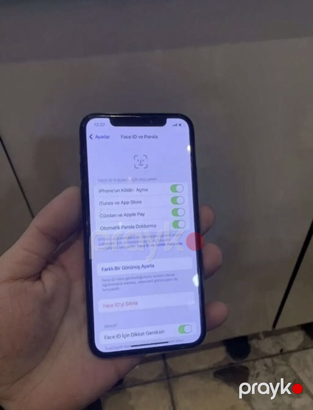 IPhone X, 256 GB, Space Gray, Face ID — Apple iPhone, Pirəkəşkül (2)