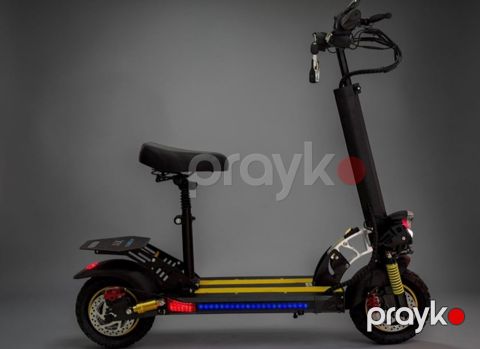 Elektrikli Somokat Qara sarı AB-312 — Bakı