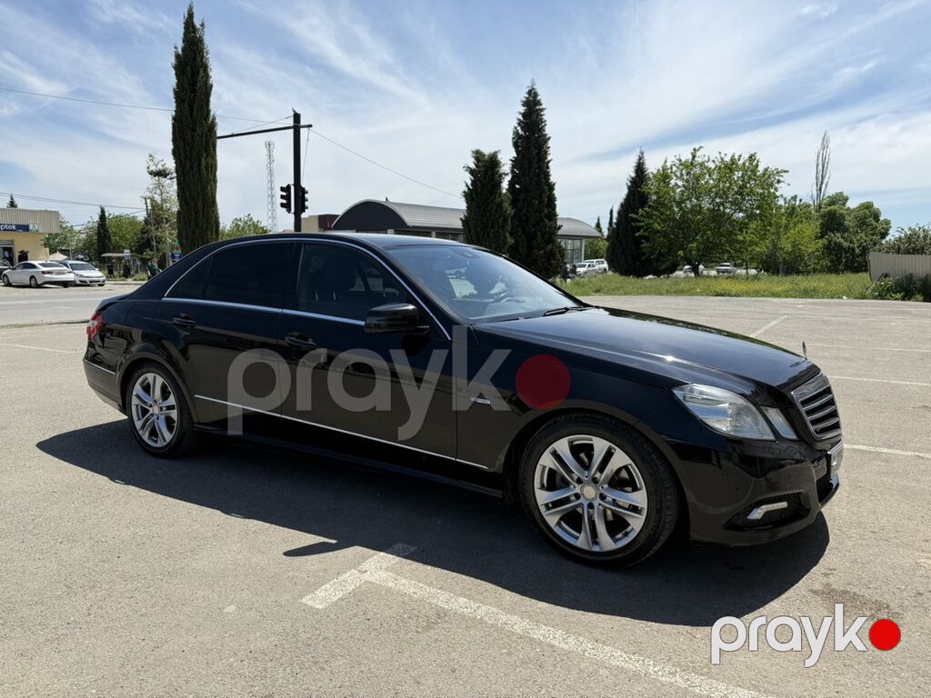 Mercedes-Benz E200 sedan, 2009-cu il, 1,8 turbo benzin, təmiz alman — Avtomobillər, Bakı (5)